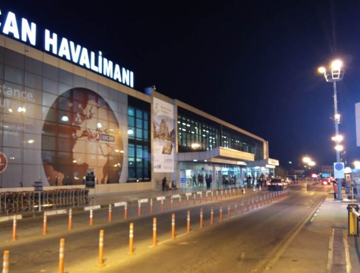 Ercan Nicosia Airport northern cyprus Russia