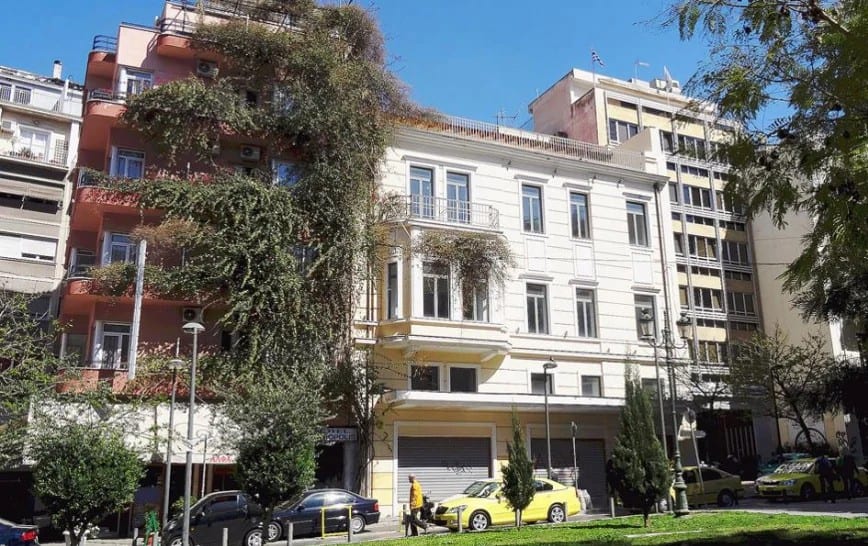 The building on Mitropoleos Street where the Maria Callas Museum will be housed