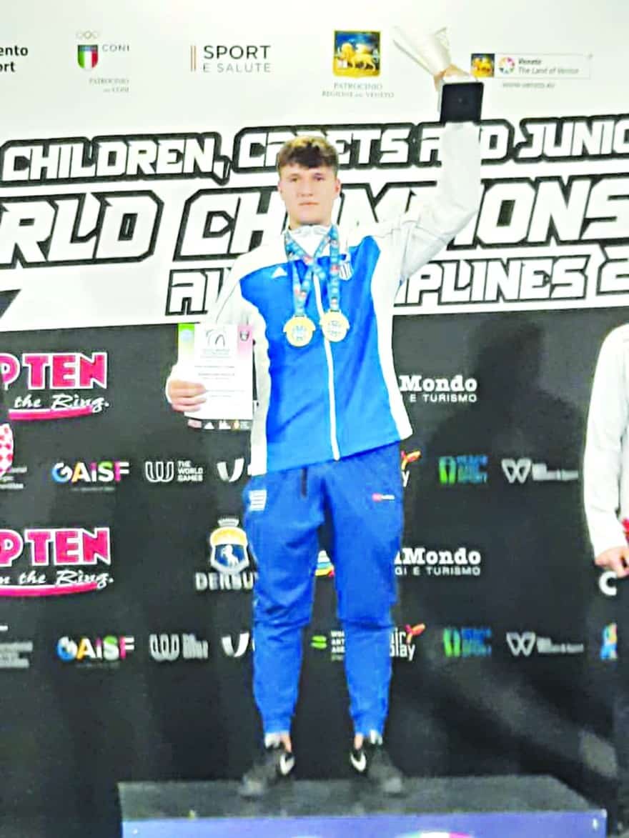 Ο 17χρονος Κρητικός παγκόσμιος πρωταθλητής kickboxing