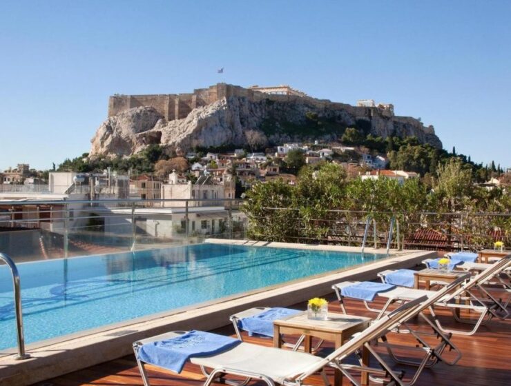 Athens hotel acropolis parthenon average price