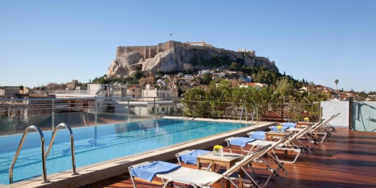 Athens hotel acropolis parthenon average price