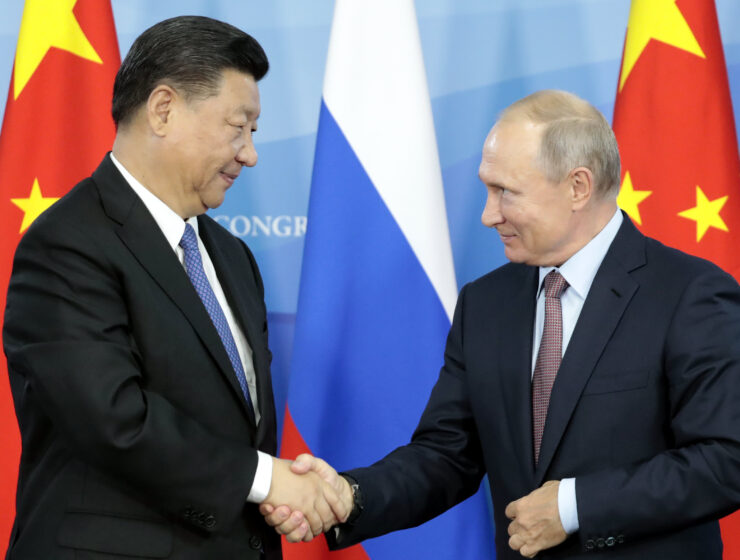 Russian President Vladimir Putin China Chinese President Xi Jinping