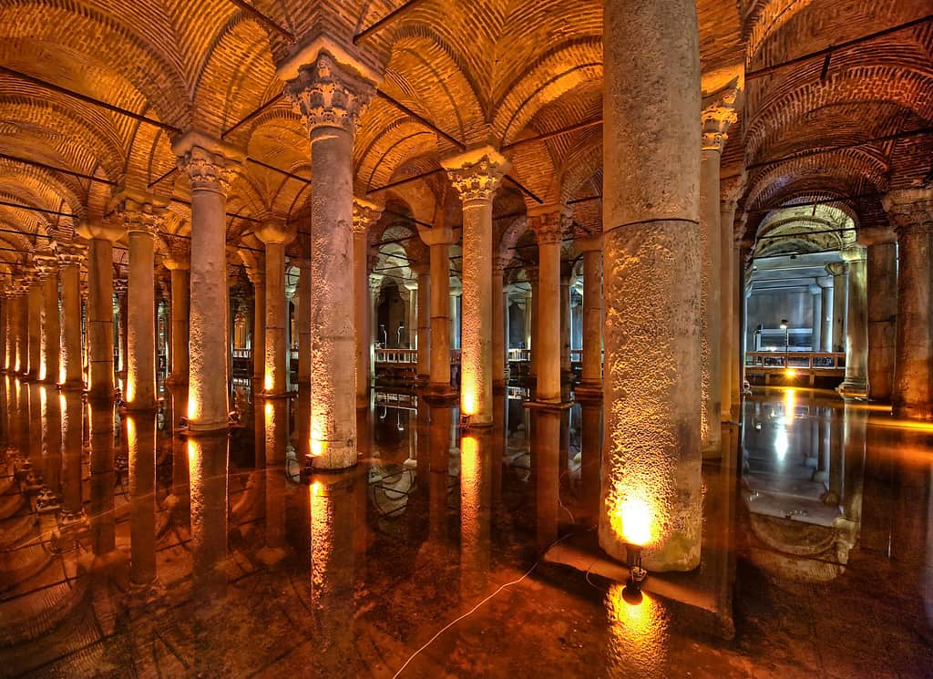The Basilica Cistern of Constantinople