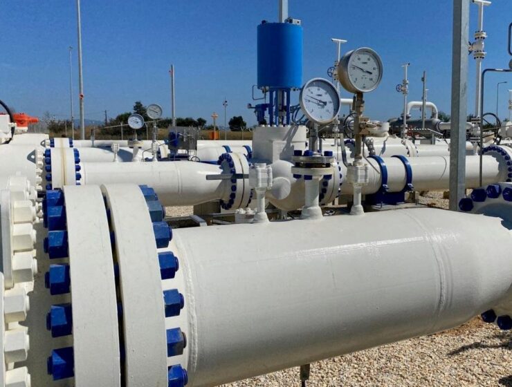 natural gas pipeline greece