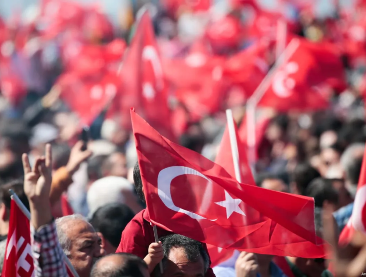 Turkish flags grey wolves prosecutors