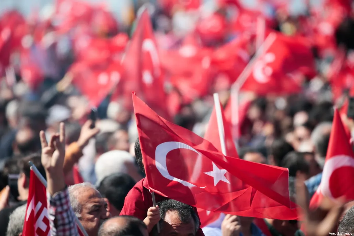 Turkish flags grey wolves prosecutors