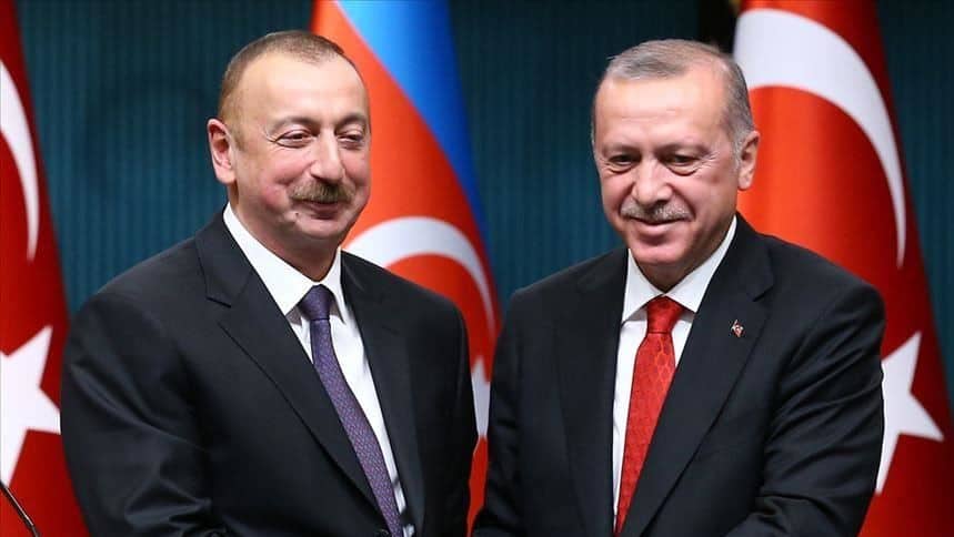 Ilham Aliyev Recep Tayyip Erdoğan