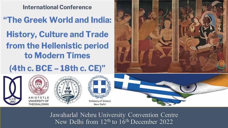 The Greek World and India: History, Culture and Trade from the Hellenistic period to Modern Times (4th c. BCE – 18th c. CE)