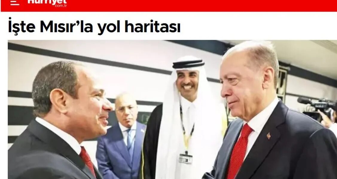 Egyptian President el-Sisi Turkish President Recep Tayyip Erdogan Hürriyet