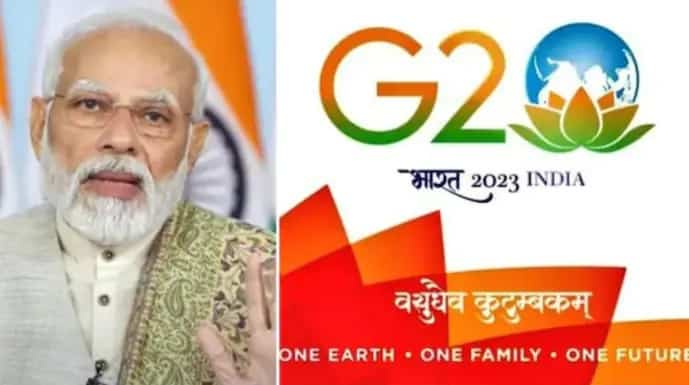 G20 Lotus India Modi