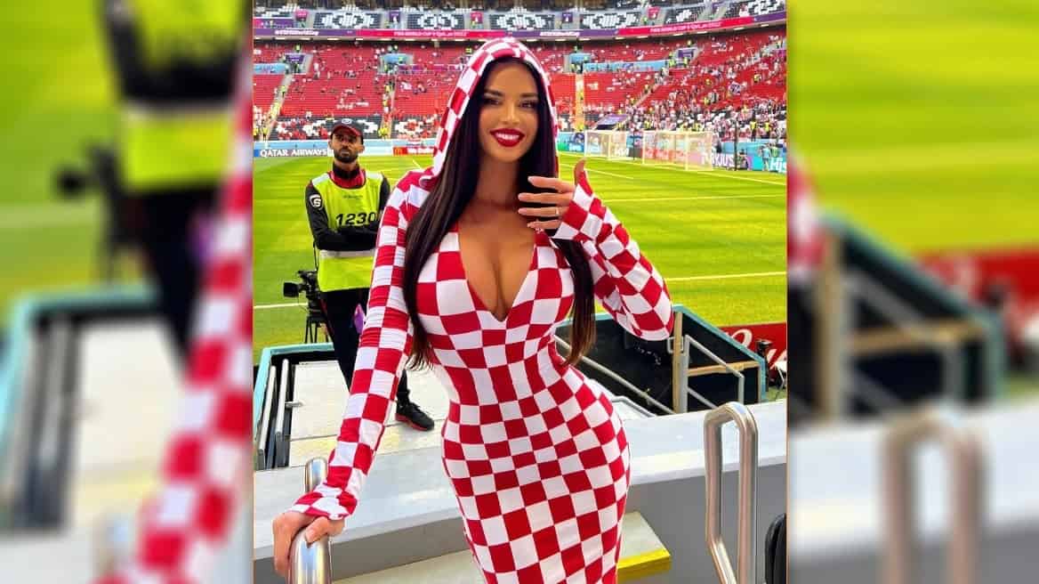 Qatar World Cup Sexiest Fan Poses In G String Swimsuit And Risks Arrest Video