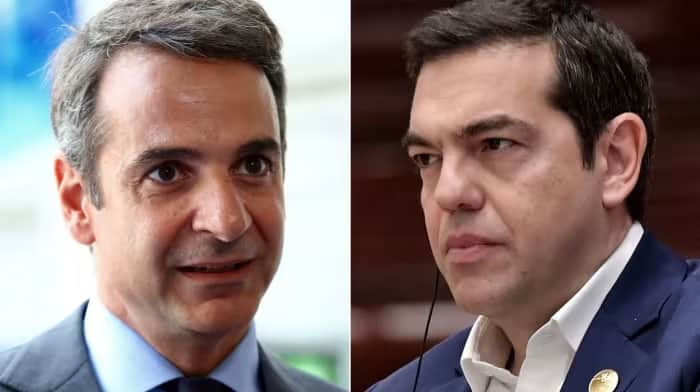 Greek Prime Minister Kyriakos Mitsotakis SYRIZA President Alexis Tsipras poll