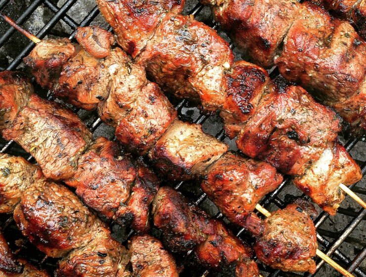 souvlakia greek grill bbq barbecue arta