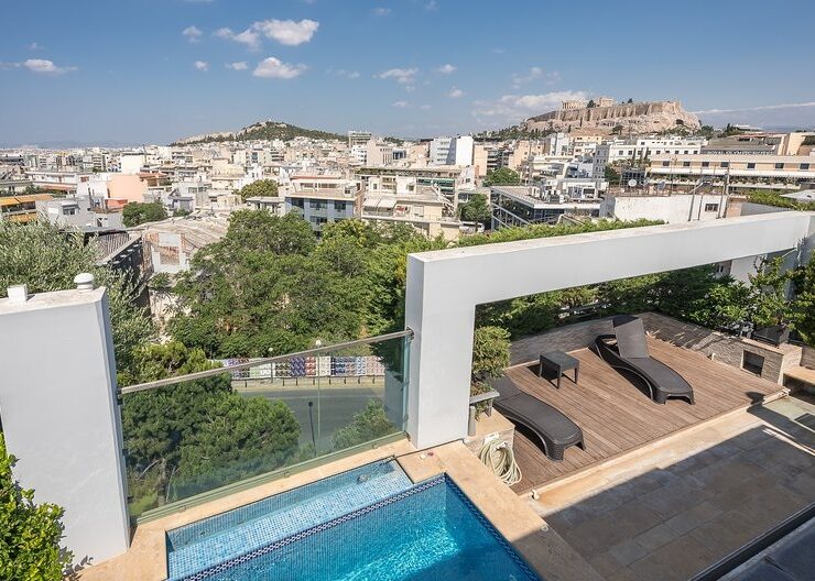 Athens penthouse apartment greek real estate property european cities greece