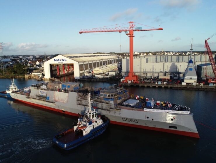 France: Photos of the first Belh@rra frigate "Admiral Ronard" released