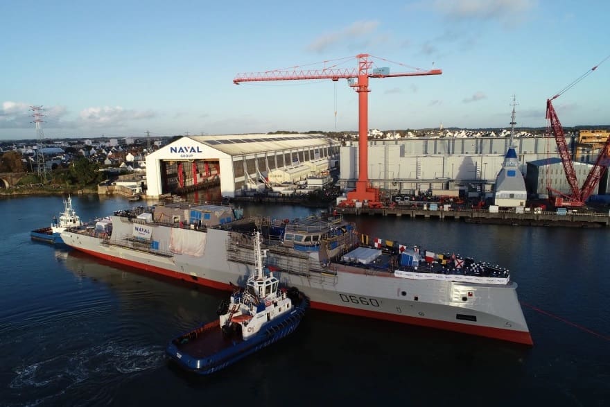 France: Photos of the first Belh@rra frigate "Admiral Ronard" released