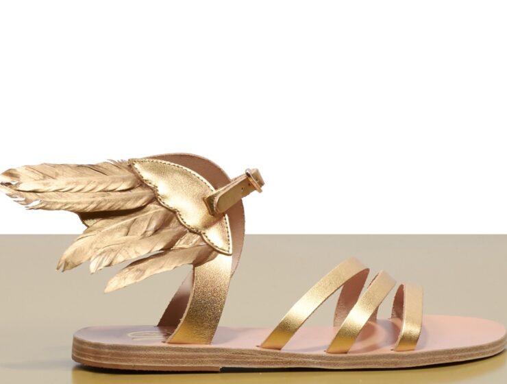 Ancient Greek Sandals AGS Hermes wings winged