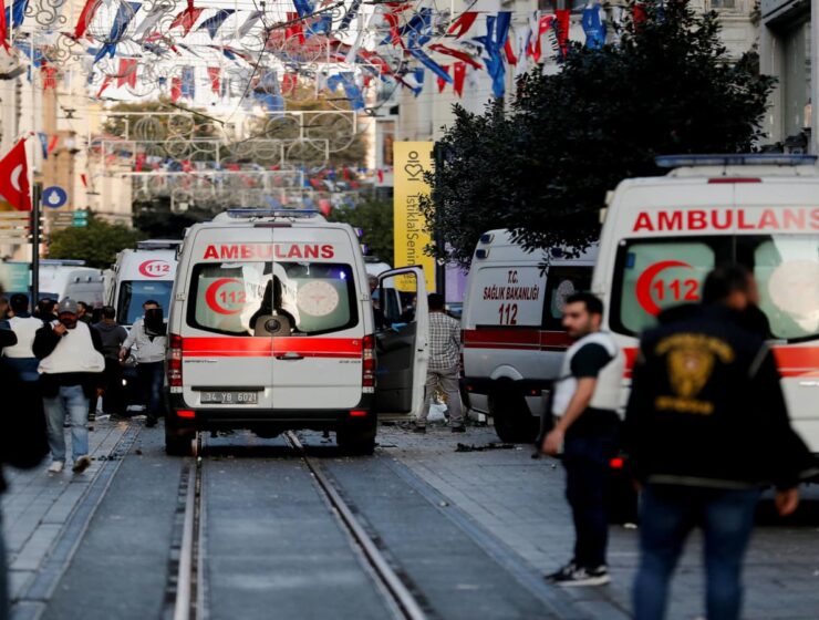 Istanbul blast greek