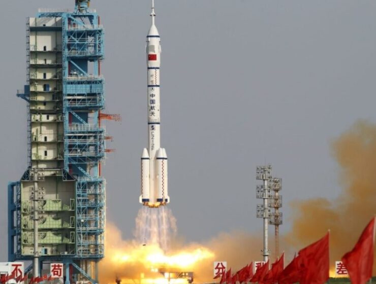 China Chinese rocket space debris