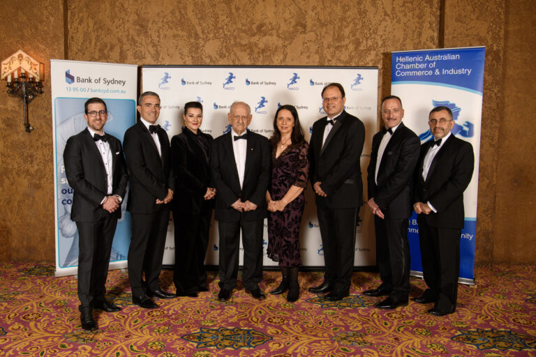 The 2022 Hellenic Australian Chamber of Commerce and Industry Award Winners