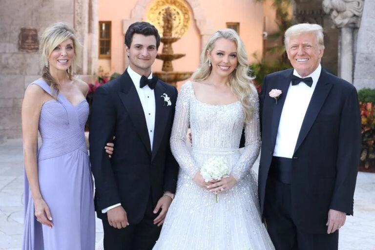 They do, they do! Tiffany Trump weds her billionaire boo at a glam Mar-a-Lago shindig