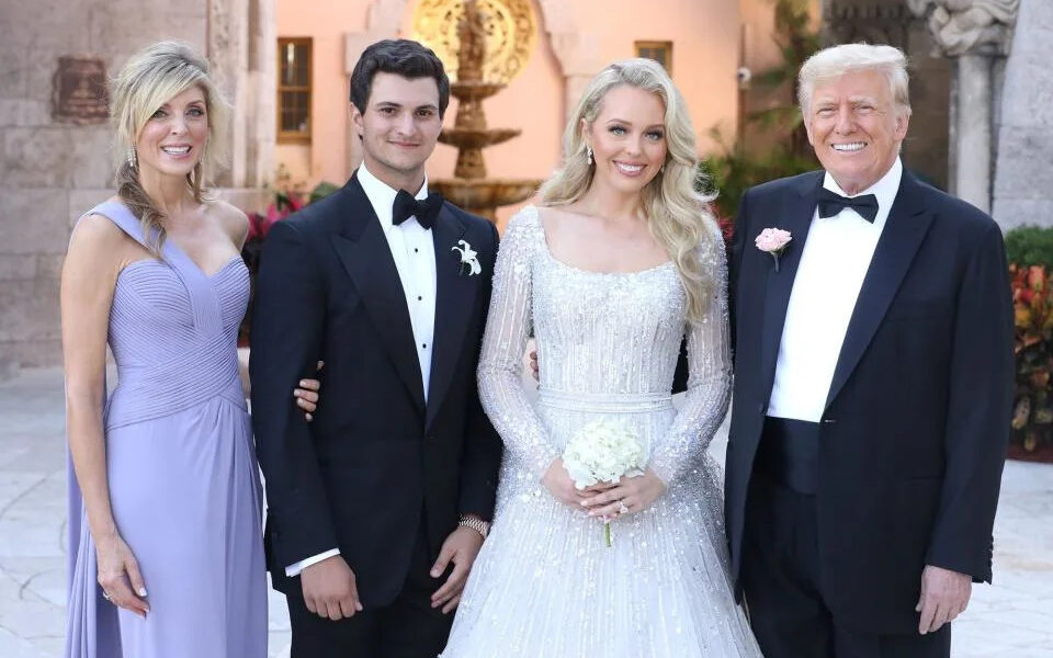 They do, they do! Tiffany Trump weds her billionaire boo at a glam Mar-a-Lago shindig