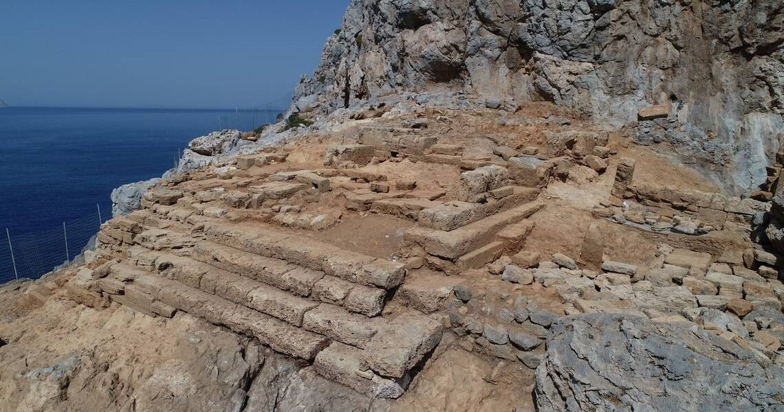 Archaeologists on the Greek island of Crete unearthed the ruins of a temple rebuilt 2,300 years ago, finding offerings to an ancient water goddess. Photo from the Greek Ministry of Culture and Sports Read more at: https://www.tri-cityherald.com/news/nation-world/world/article268781257.html#storylink=cpy