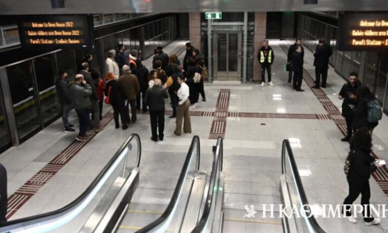 Finally Thessaloniki metro station opens for viewing