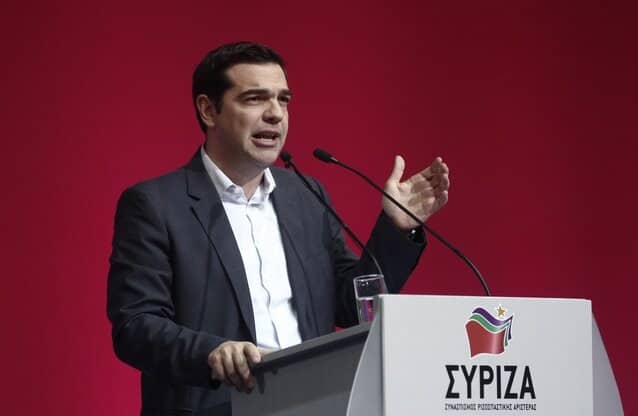 SYRIZA President Alexis Tsipras