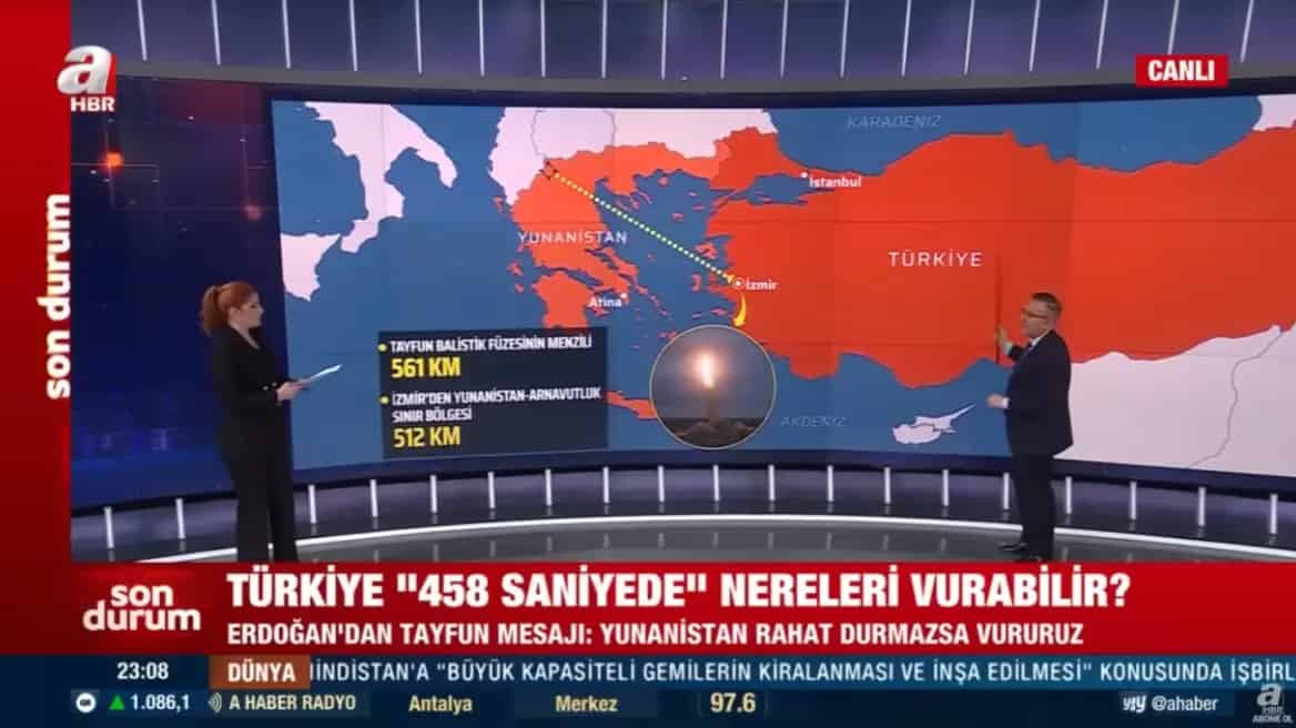 Turkish Media Make New Threats Against Greece And The USA