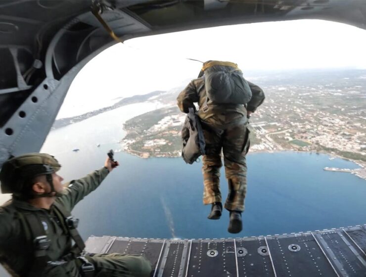 General Floros skydiving on December 15 2022