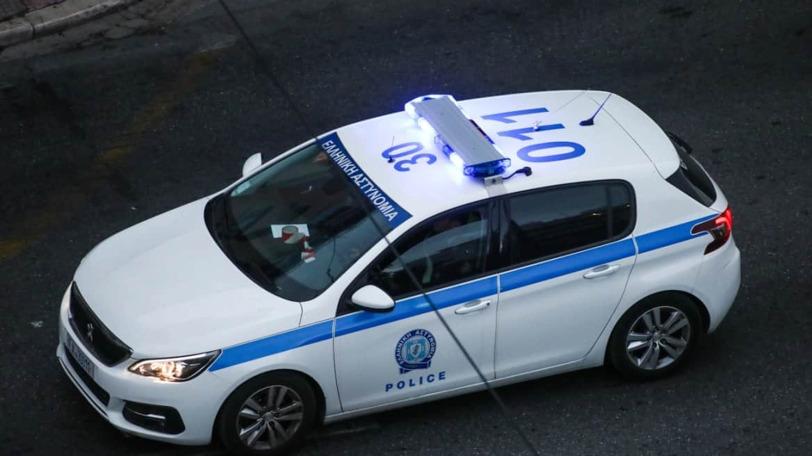 greek police car