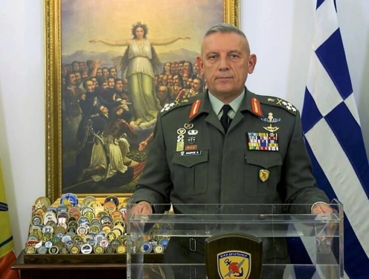 General Konstantinos Floros, Chief of the Hellenic National Defence General Staff