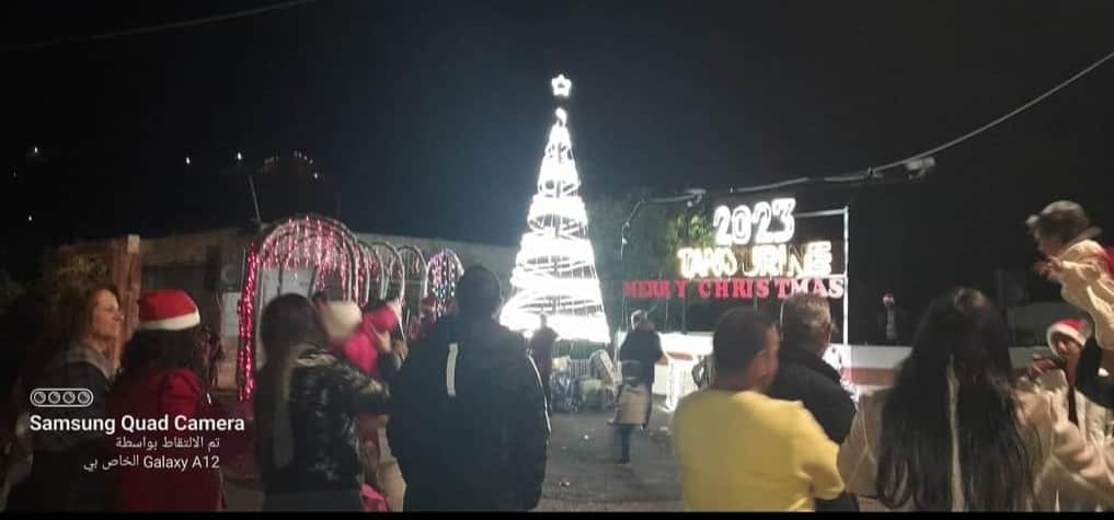 Χριστουγεννιάτικο δέντρο της Συρίας Tannur 2022