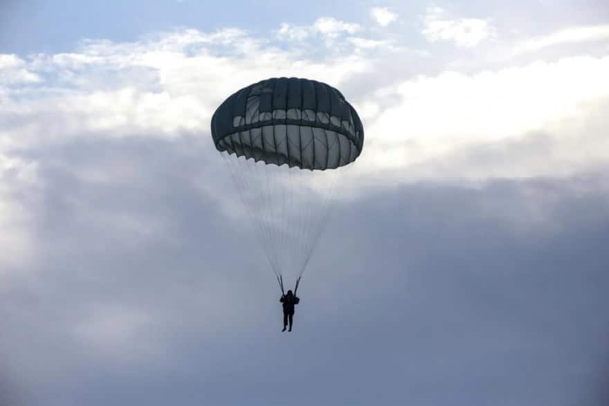 General Floros skydiving on December 15 2022