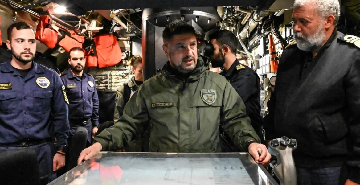 Nikos Hardalias Joins Navy Exercise 100 Hundred Metres Under The Sea ...