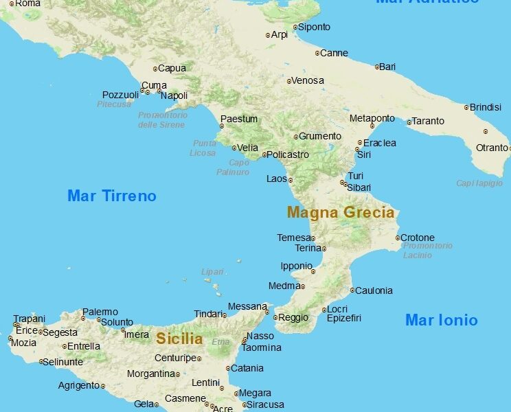 magna graecia magna grecia southern italy Italian surnames