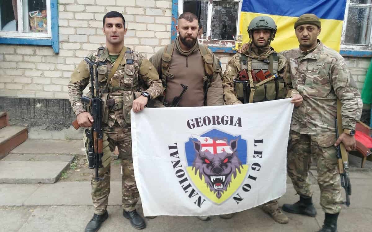 The Georgian National Legion or Georgian Legion Ukraine