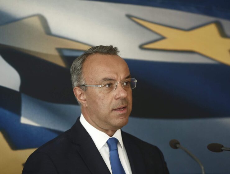 Greek Finance Minister Christos Staikouras