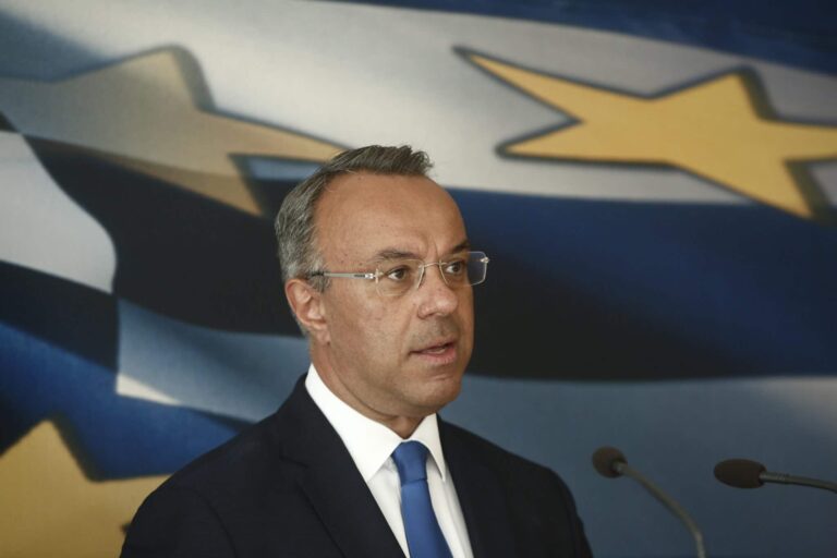 Greek Finance Minister Christos Staikouras
