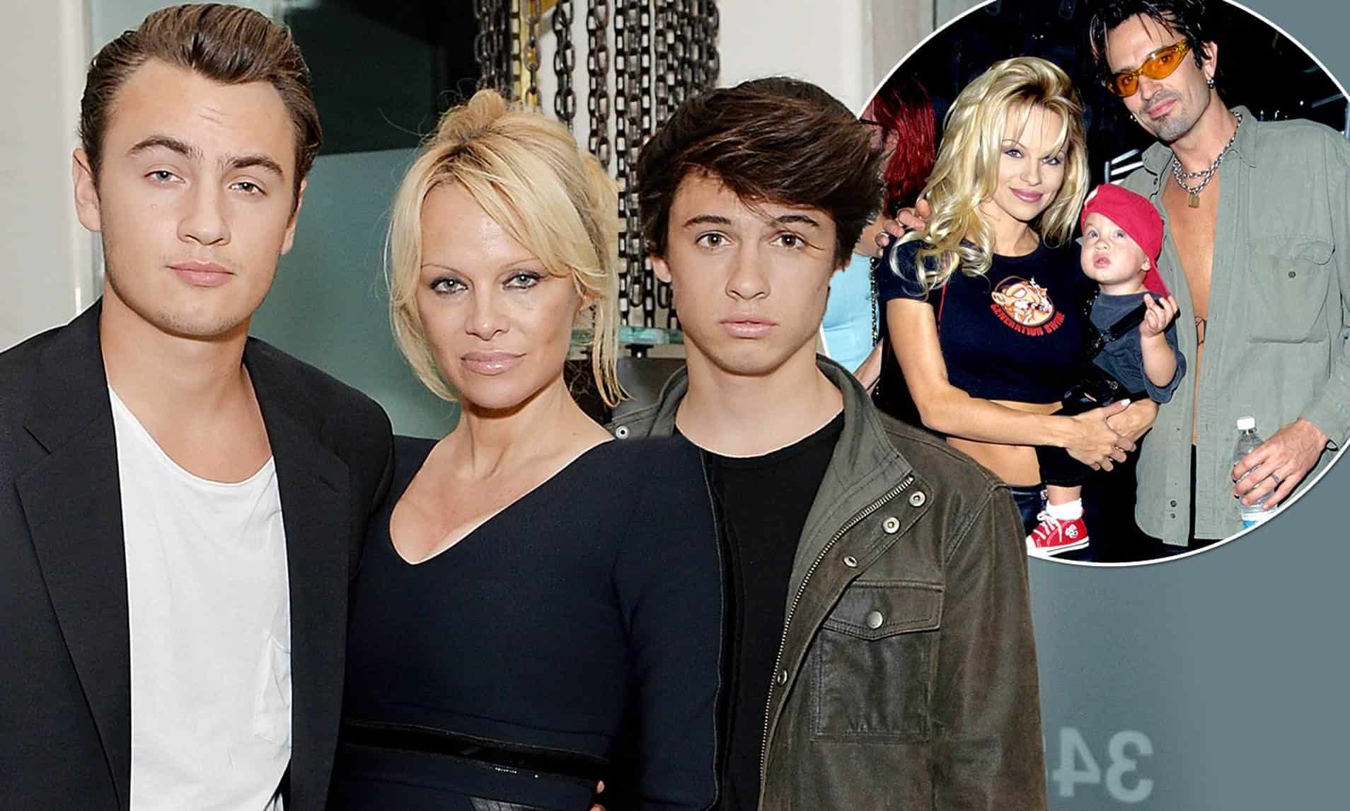 Pamela Andersons Sons Wanted Her Sex Tape With Tommy Lee Monetised! pic