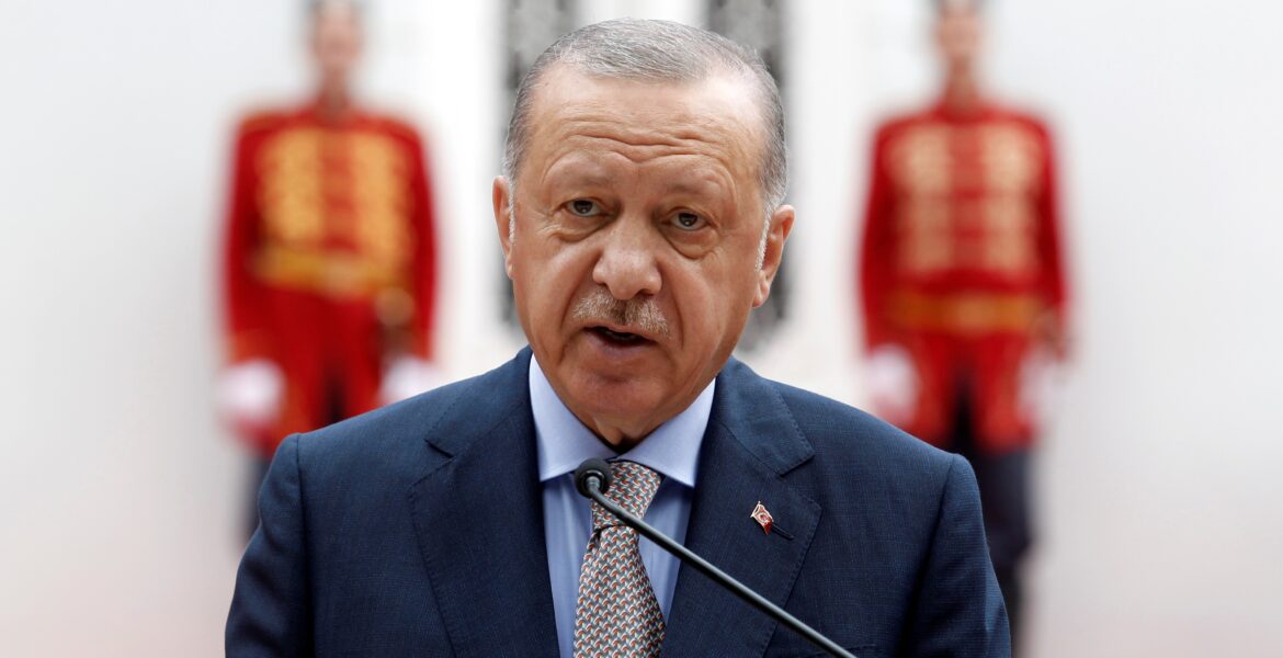 Turkish President Recep Tayyip Erdoğan Greek