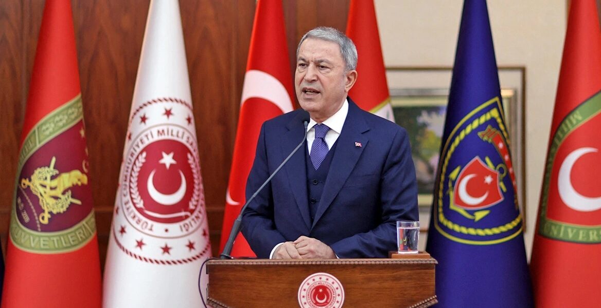 Turkish Defence Minister Hulusi Akar Turkey