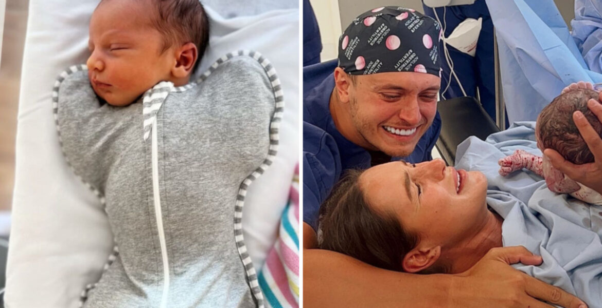 Fitness queen Kayla Itsines welcomes newborn son and reveals his unusual name