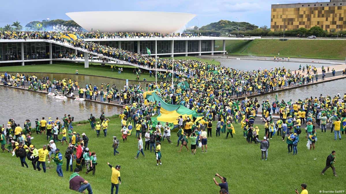 Brazil Congress Brasilia January 8, 2023 Bolsonaro