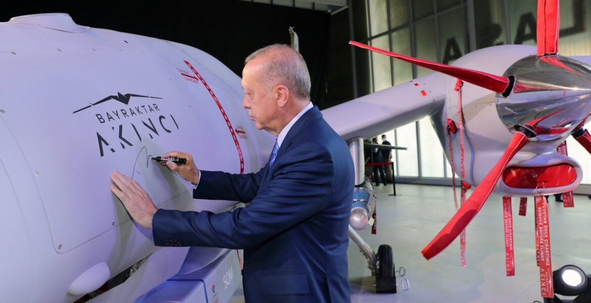 turkish president Erdogan Akinci Bayraktar turkish drone