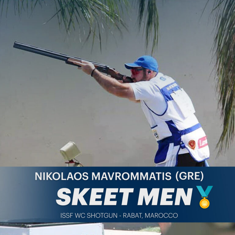 Greek and Cypriot Athletes capture three Medals at ISSF Shotgun World Cup in Morocco, including one Gold