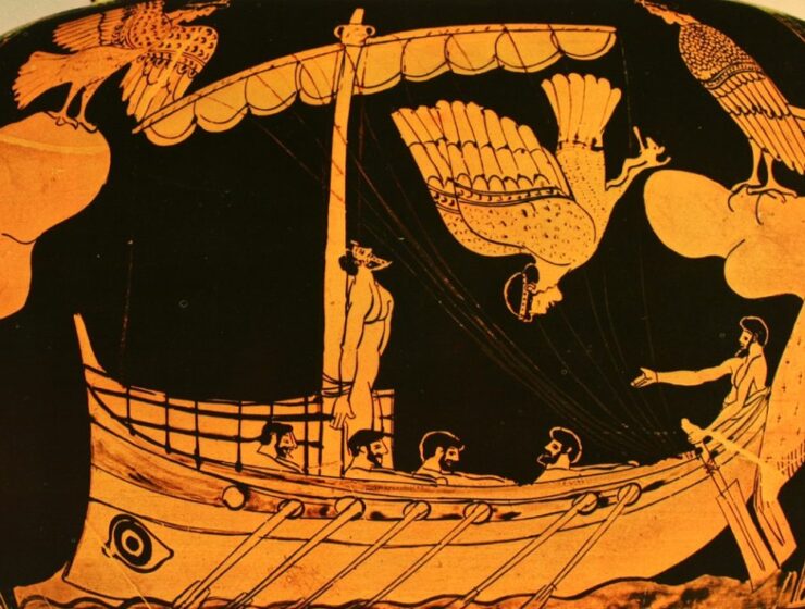odysseus sirens vase