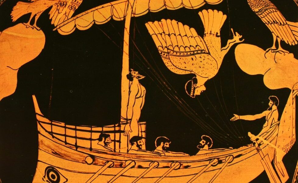 odysseus sirens vase