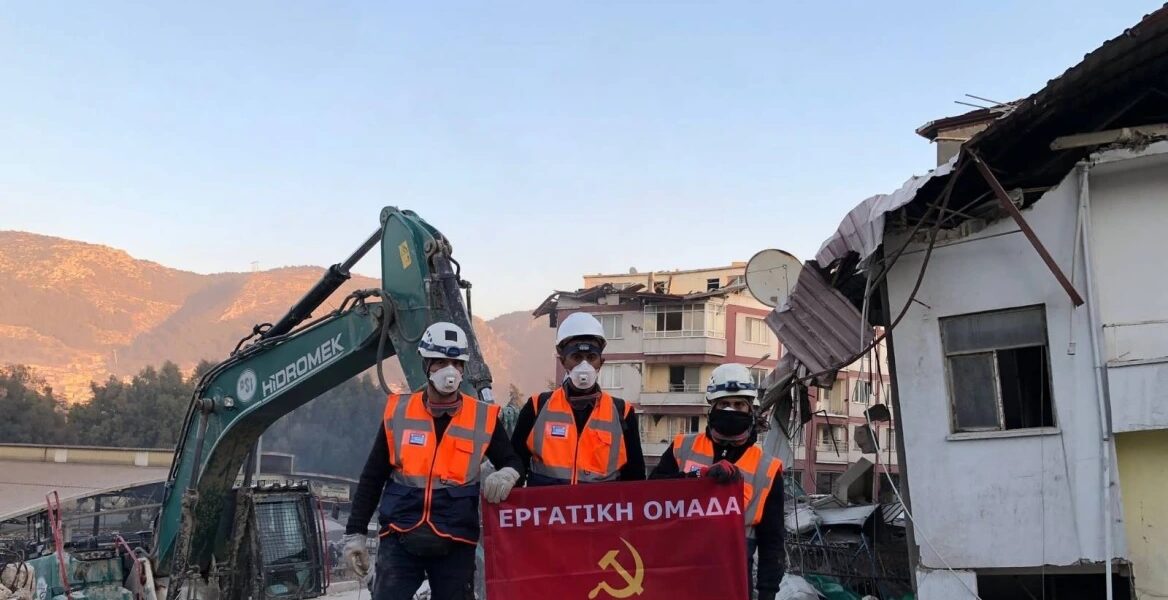 greek volunteers in hatay